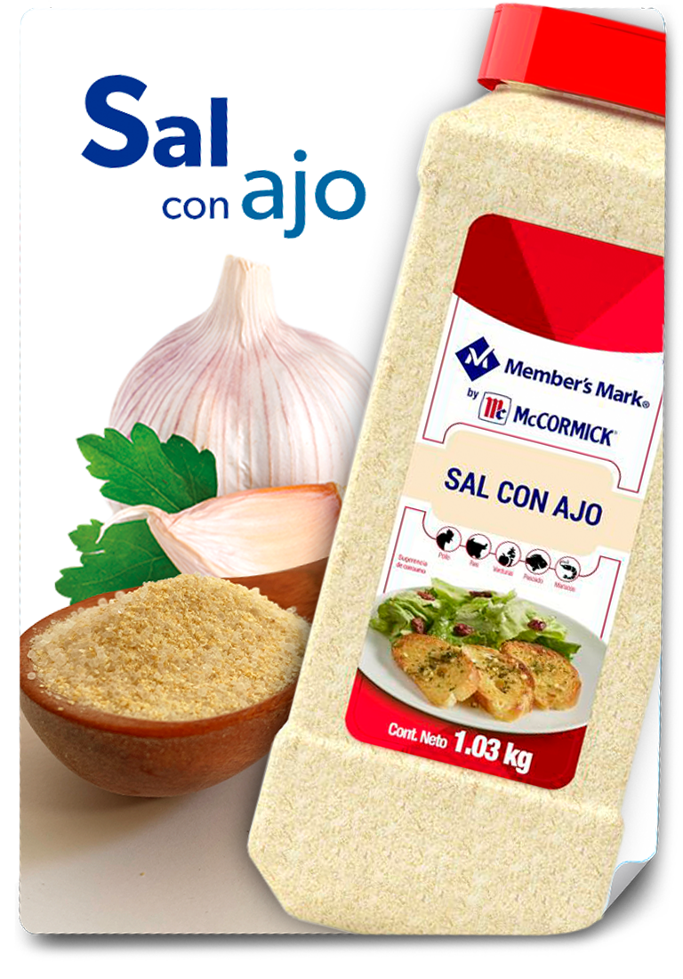 Especias Sal Con Ajo