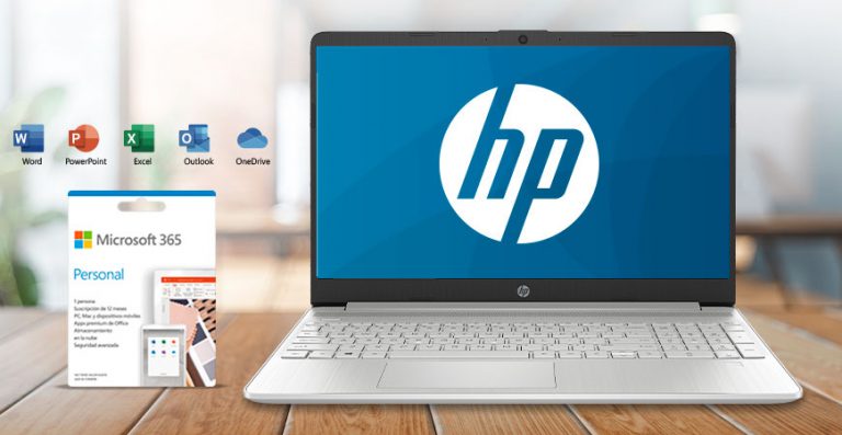 ¡Compra una laptop HP y llévate gratis Microsoft 365!