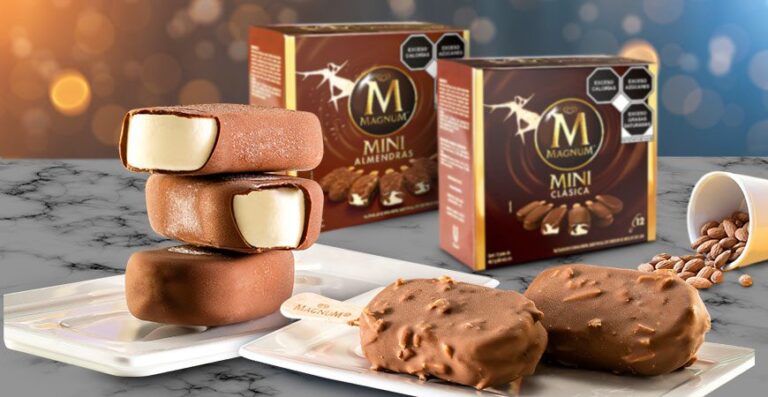 PaletasMagnum Clasica y de almendras