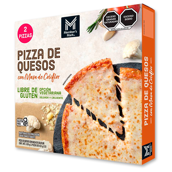 pizza de quesos mm