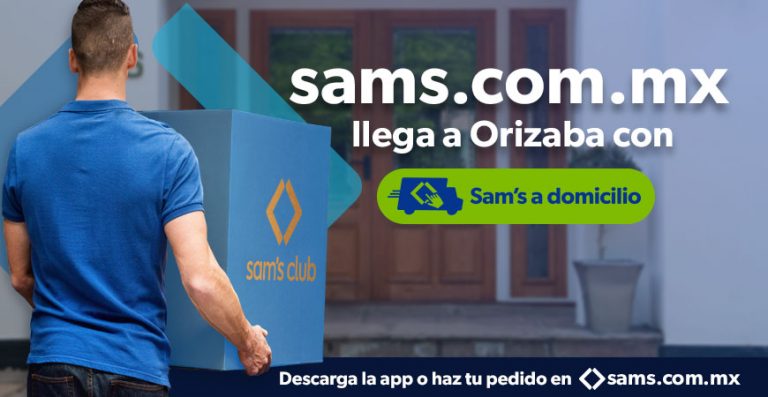 Sam's Club a domicilio Orizaba