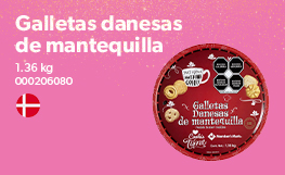 Galletas Danesas De Mantequilla