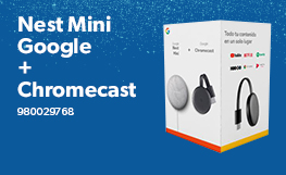 Nest Mini Google + Chromecast
