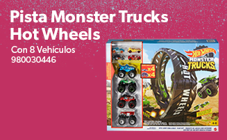 Pista Monster Trucks Hot Wheels