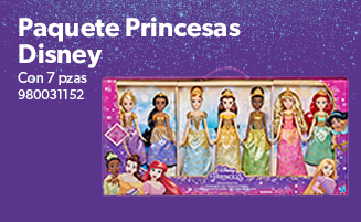 Paquete Princesas Disney