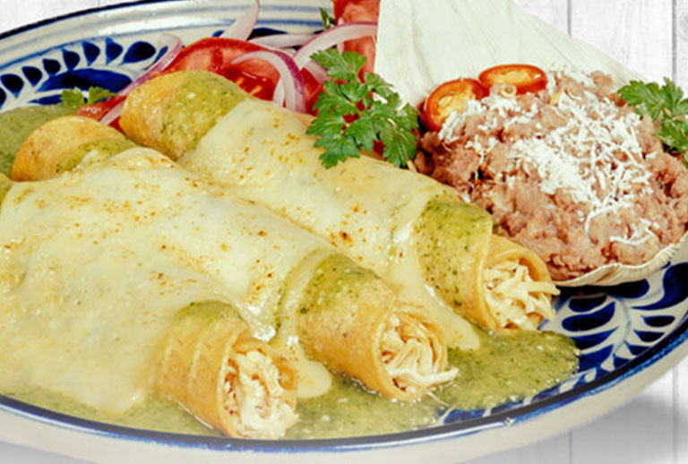 Enchiladas De Pollo