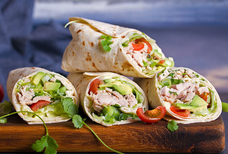 Wraps De Pollo