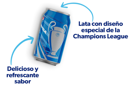 Lata Con Diseño Especial De La Champions League