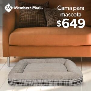 Cama para perro online member's mark