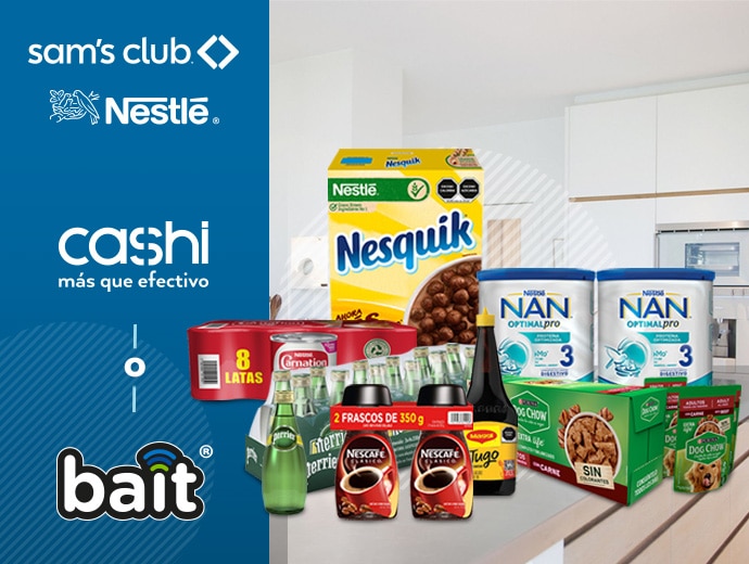 Recompensas Sam's Club con Nestlé® | Socio Sam's