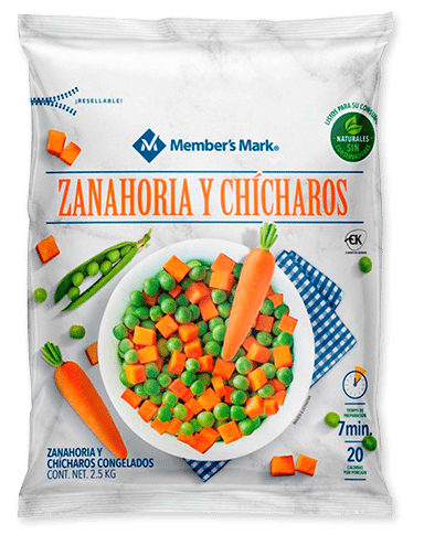 Zanahoria Con Chicharos