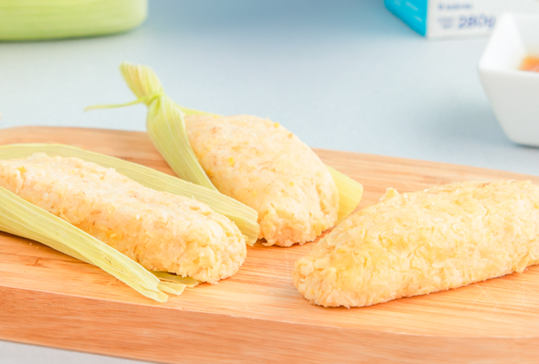 Tamales De Avena Y Elote