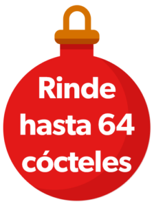 Rinde 64 Cocteles Rojo