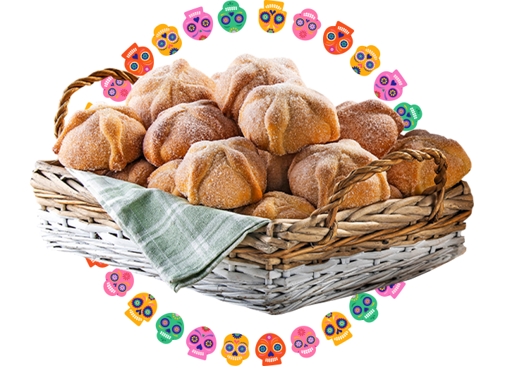 Mini Pan De Muerto