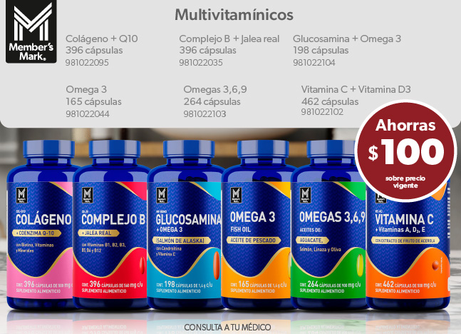 110 Multivitamnicos Membersmark