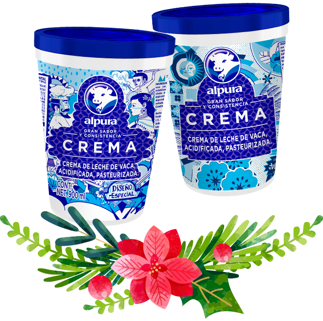 presentaciones crema alpura