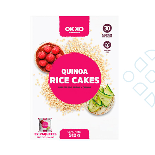 quinoa rice cakes okko