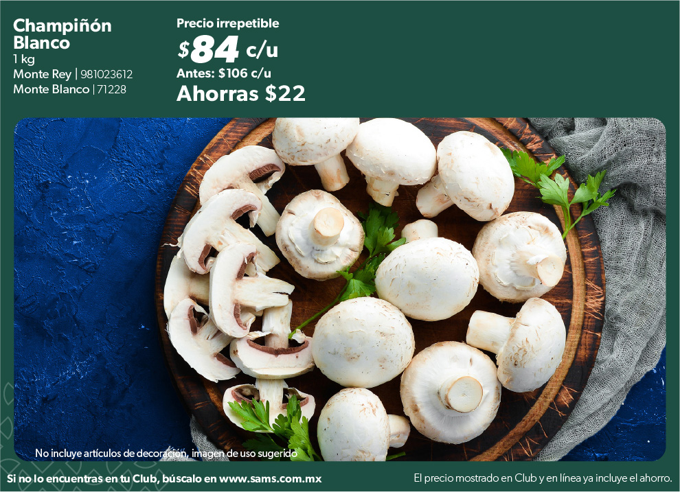 202 Champinonblanco Monterrey