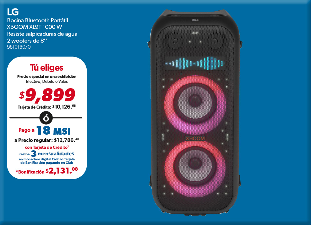 24 Bocinabluetoothportatil LG