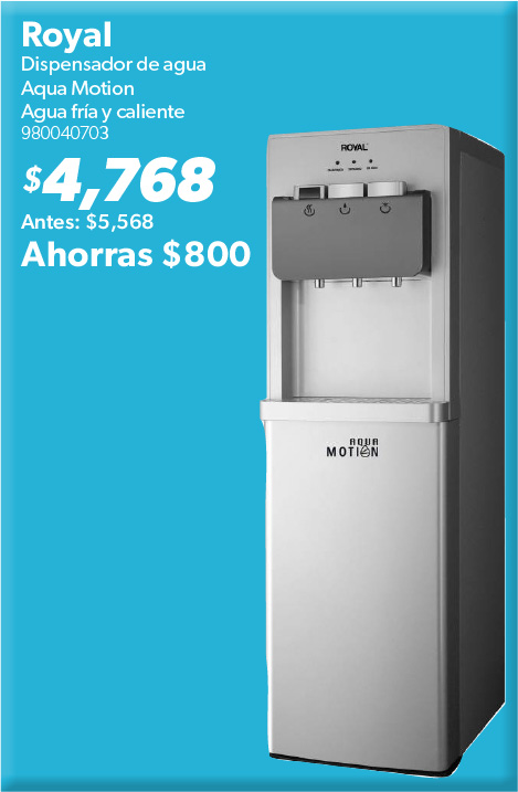 53 Dispensadordeaguafriaycaliente Royal