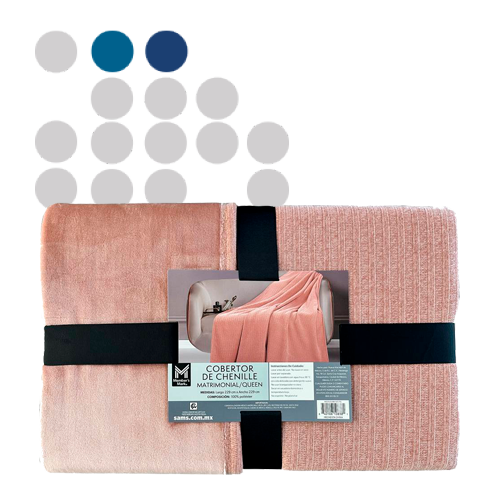 wow cobertor chenille