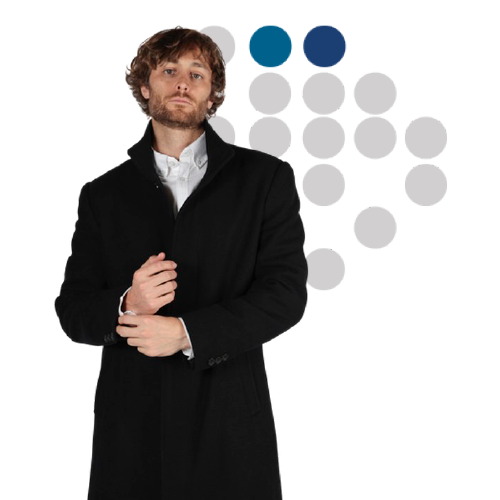 abrigo caballero wow