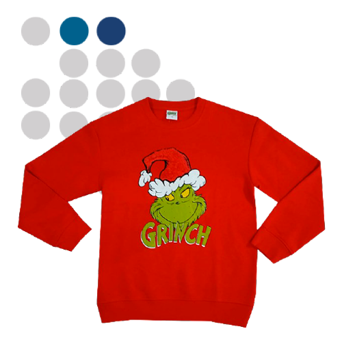 sudadera grinch infantil wow