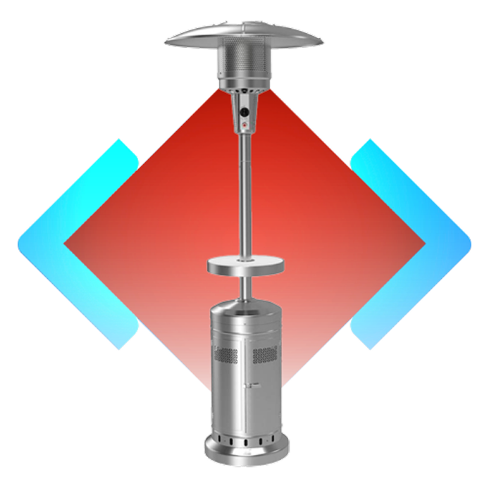 calefactor de patio